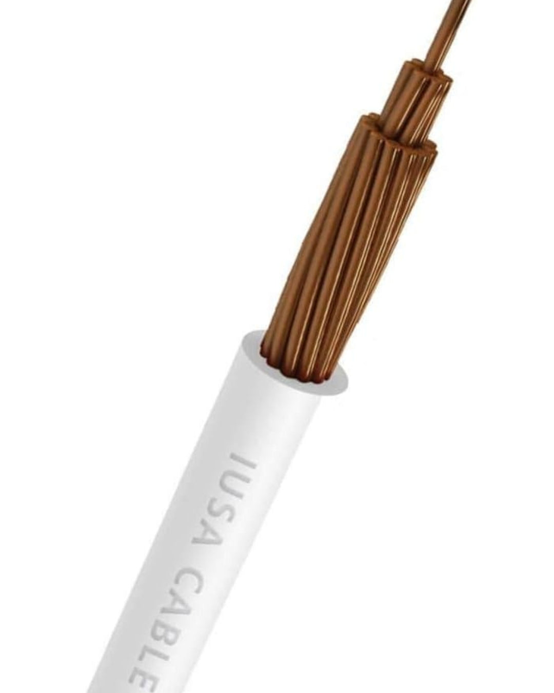 Cable THW Calibre 14 Blanco 1M IUSA