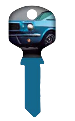 BLUE CAR KEY PHI-52 CA08