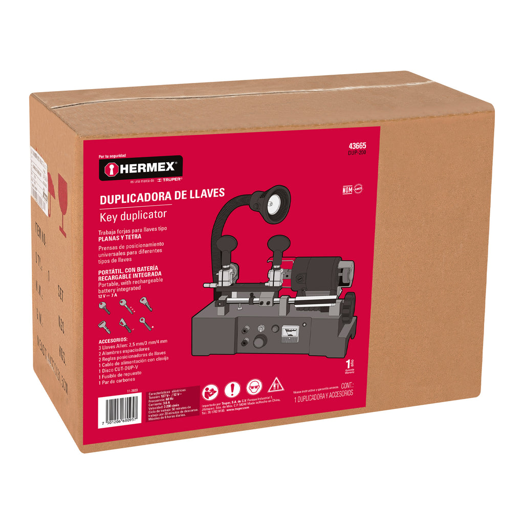 HERMEX KEY DUPLICATING MACHINE