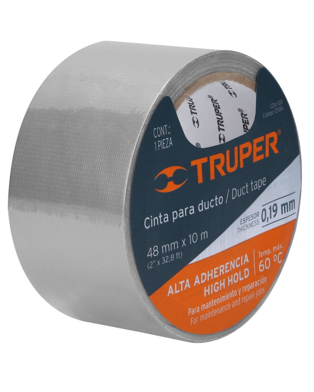 TRUPER Cinta para Ducto 48mm x 10m
