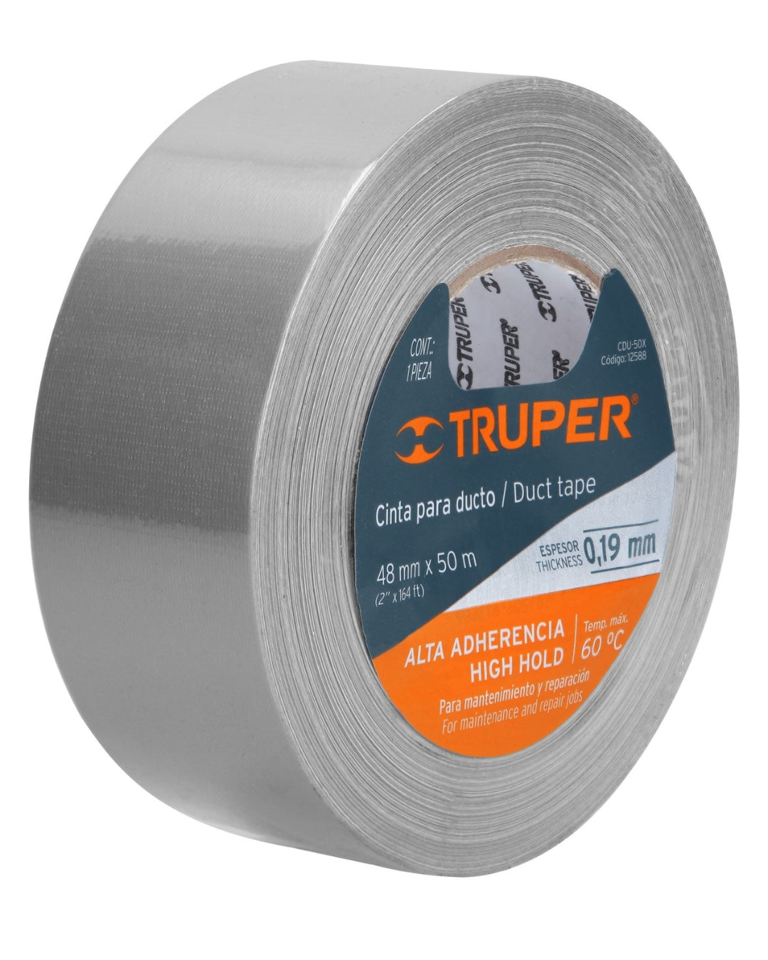 TRUPER Cinta para Ducto 48mm x 50m