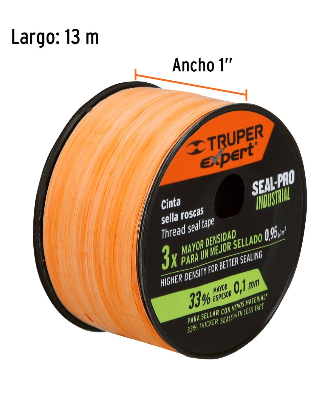 TRUPER Cinta Sella Roscas 1" x 13m