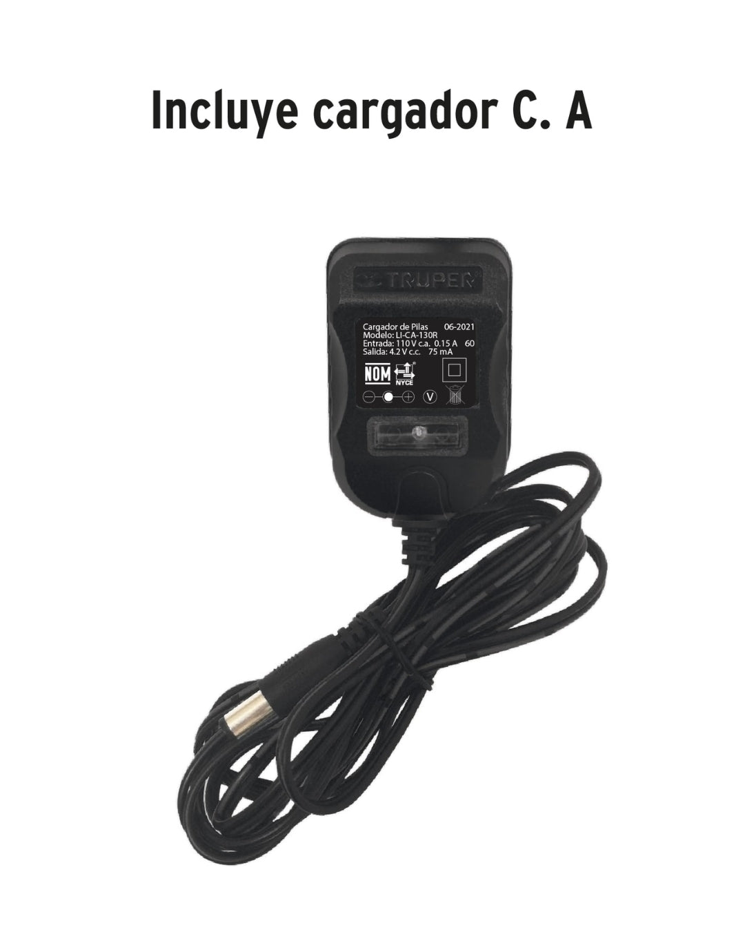TRUPER Linterna de Minero LED 160 lm Recargable