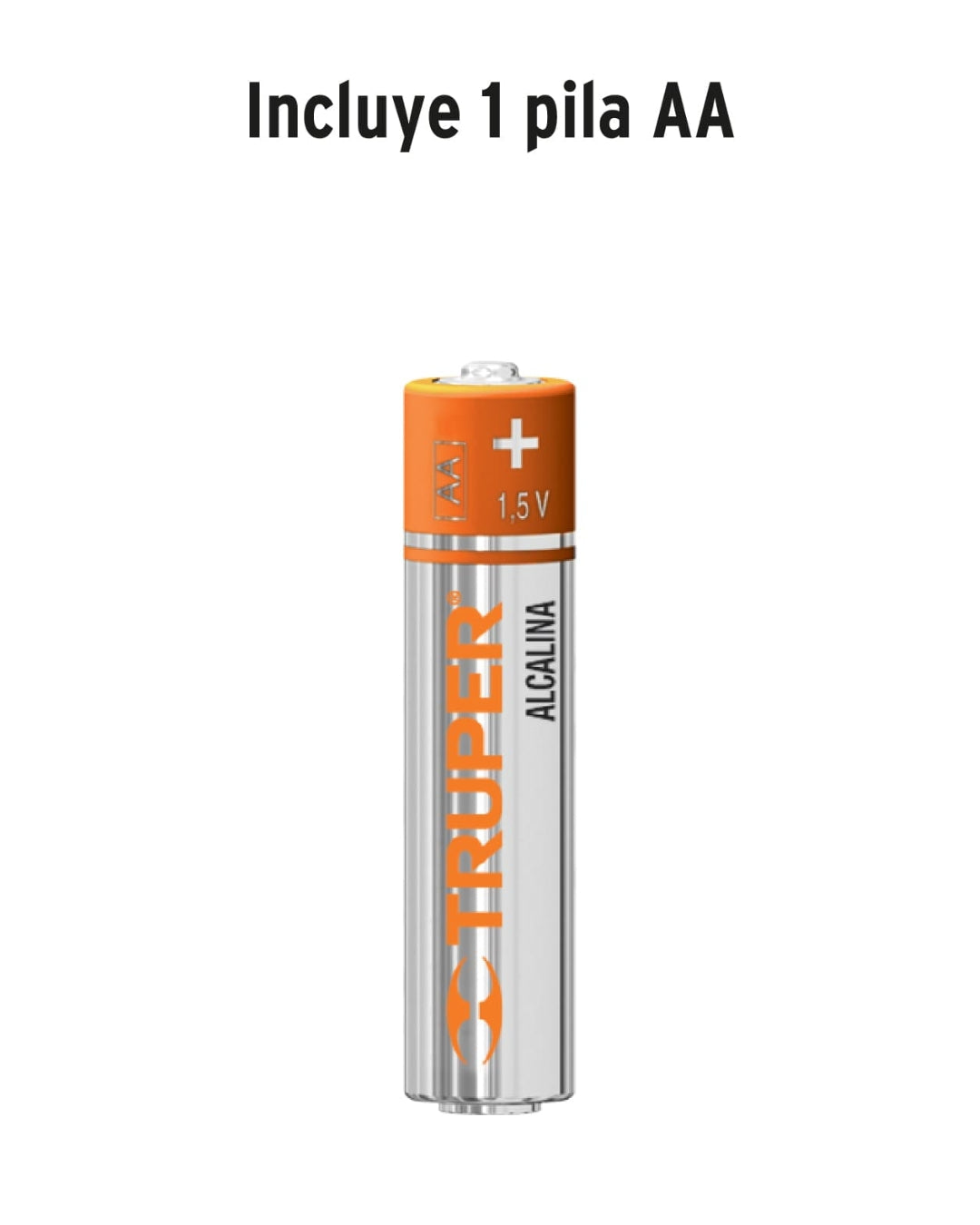 TRUPER Linterna de Aluminio 1 LED 40 lm