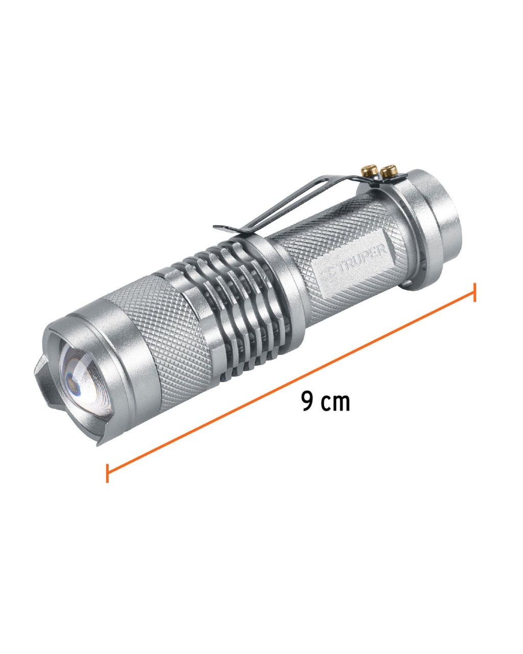 TRUPER Linterna de Aluminio 1 LED 40 lm