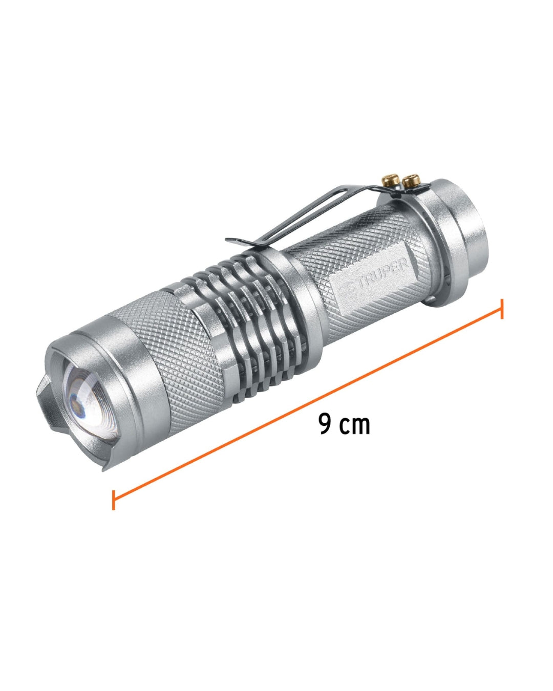 TRUPER Linterna de Aluminio 1 LED 40 lm