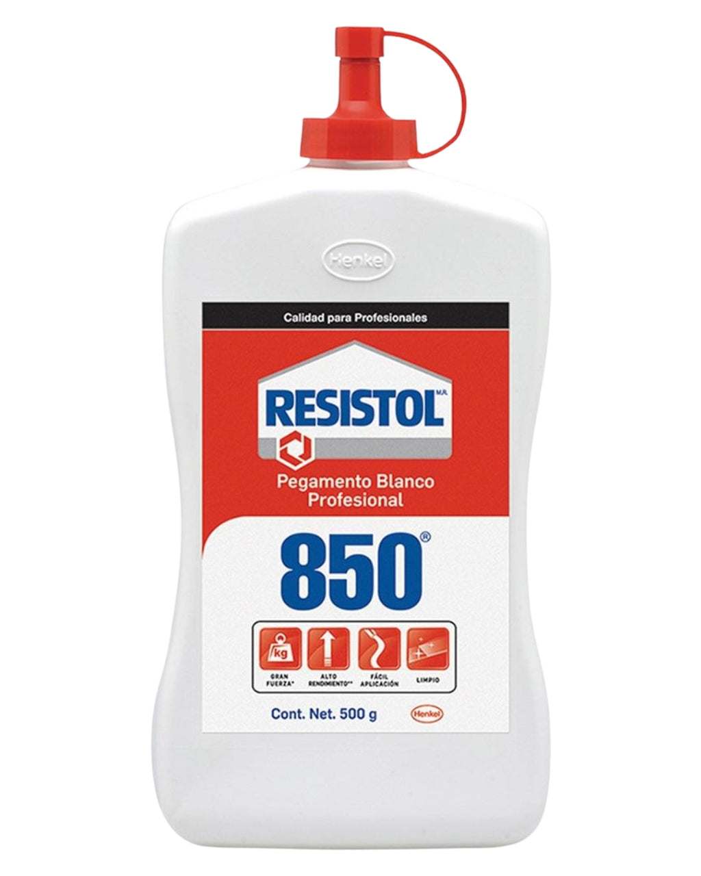 RESISTOL 850 Pegamento Profesional Blanco 500 GR