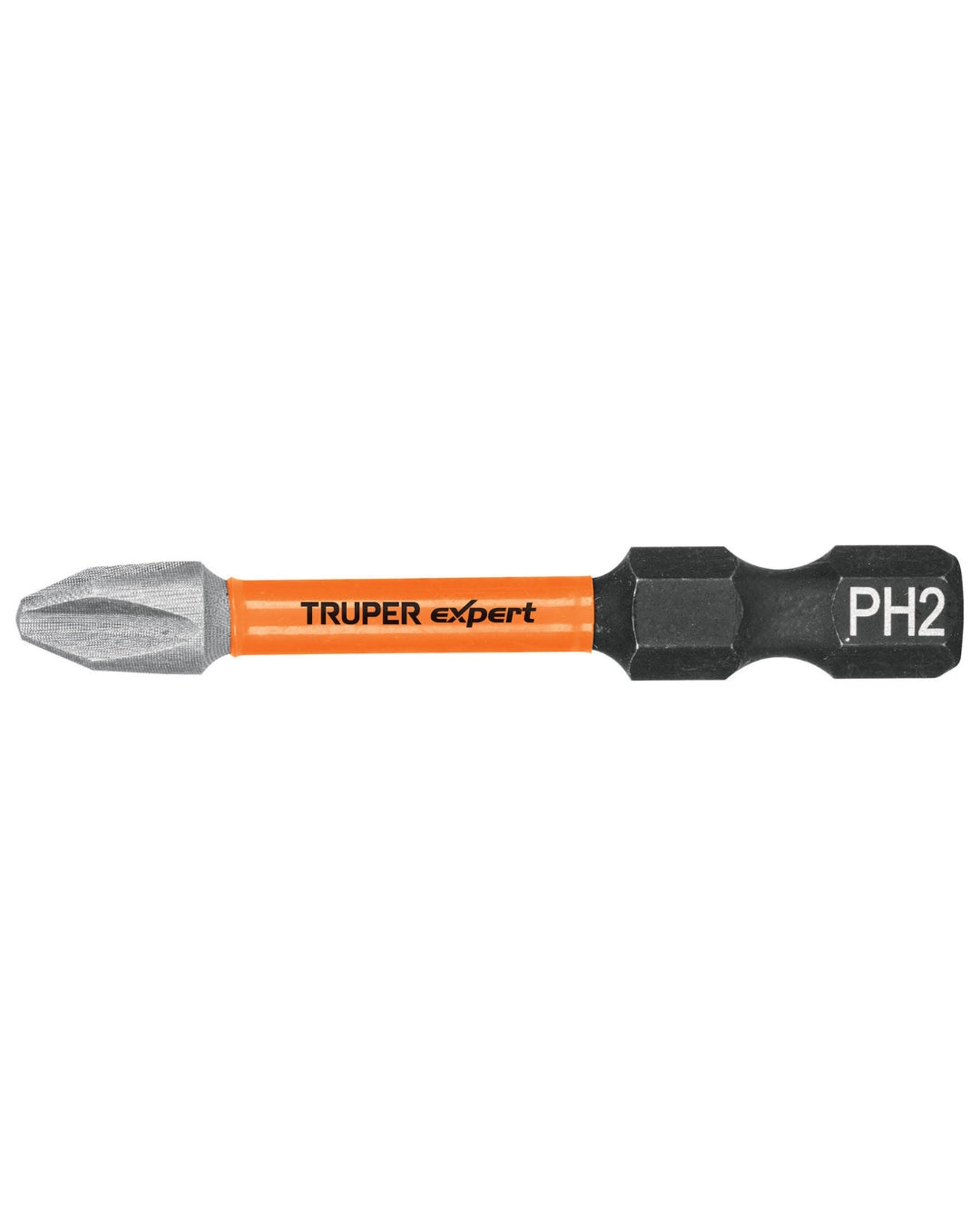 TRUPER Estuche 5 Puntas de Cruz PH2 de Impacto Largo 2"