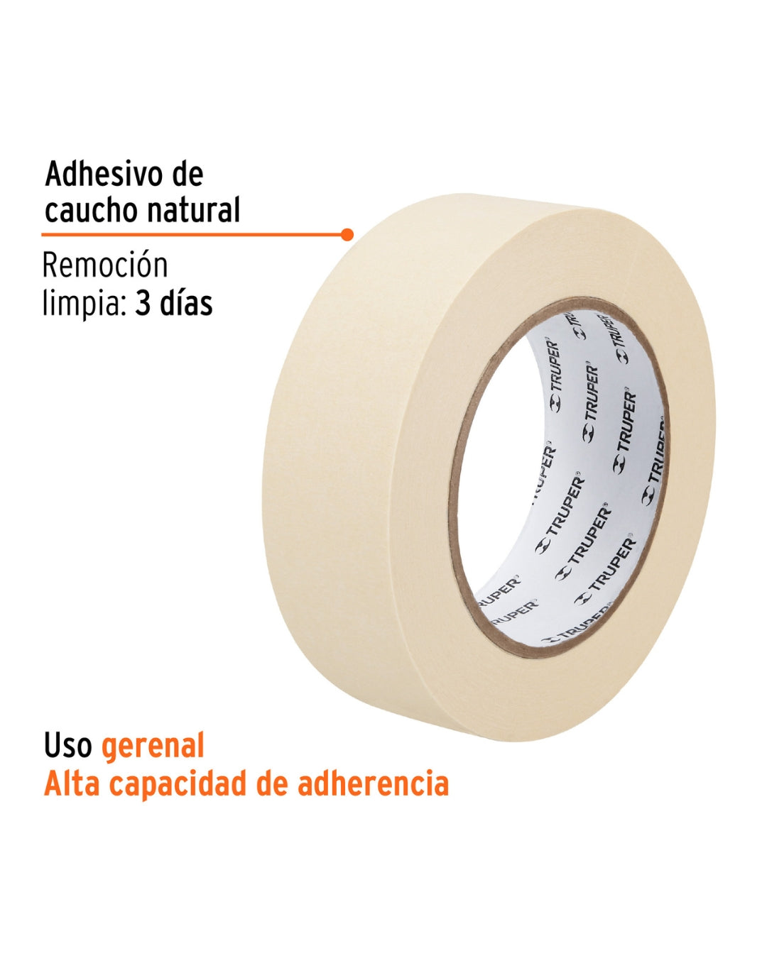 TRUPER Cinta Masking Tape 1-1/2" x 50 m