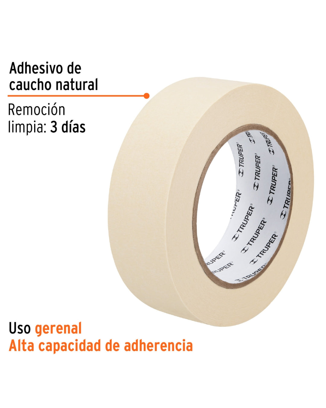TRUPER Cinta Masking Tape 2" x 50 m