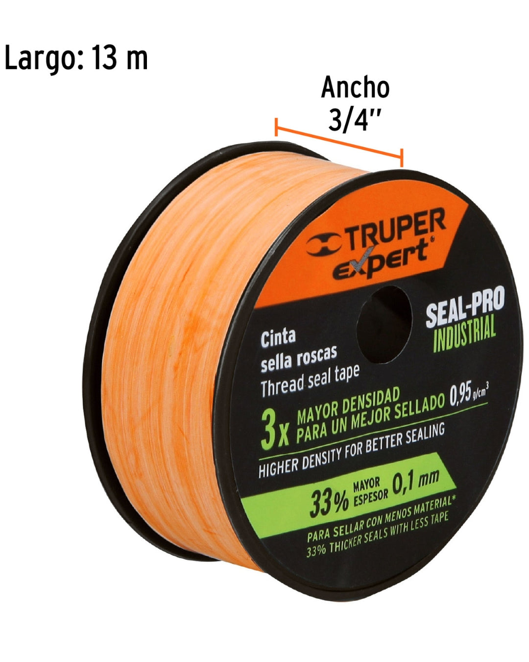 TRUPER Cinta Sella Roscas 3/4" x 13m
