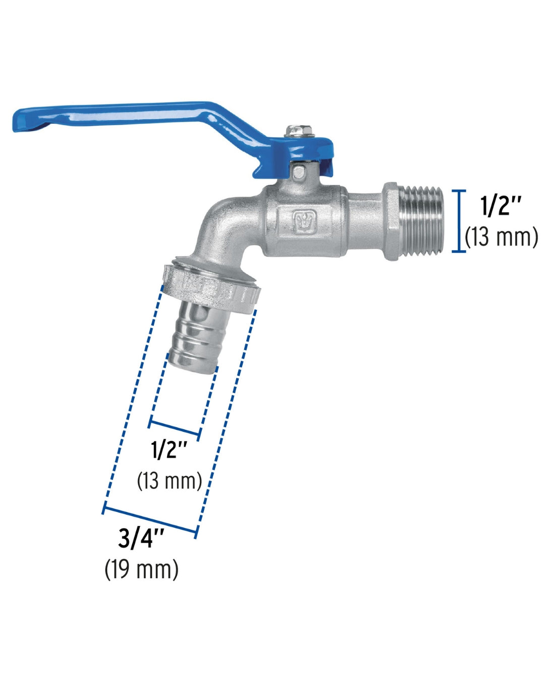 FOSET Llave de Esfera de Latón