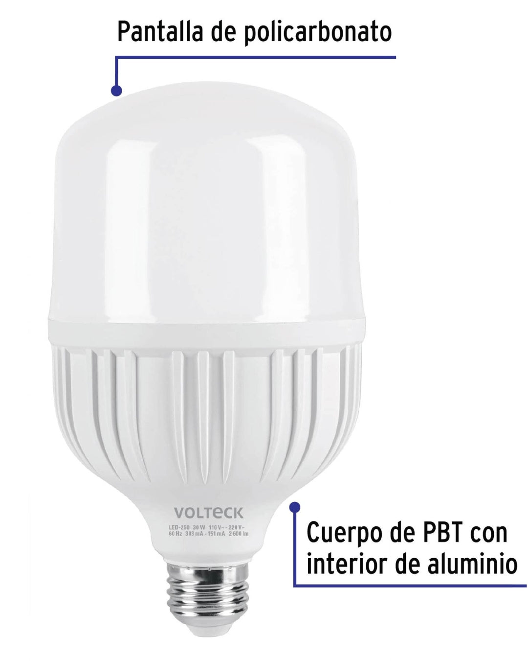 Lámpara de LED 30 W VOLTECK