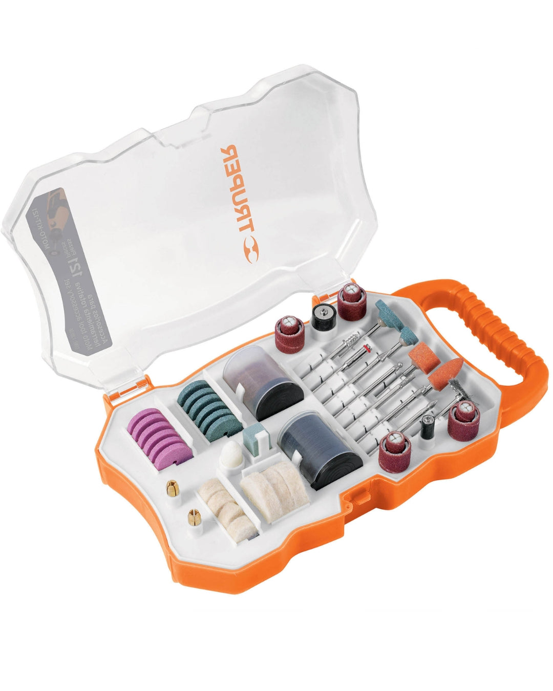 TRUPER  Kit de Accesorios para Herramienta Rotativa