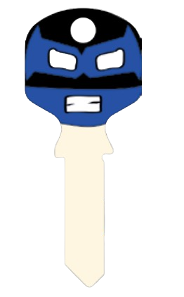 LLAVE DE LUCHADOR BLUE